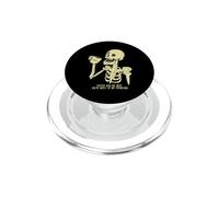 Matrimonio Divertido Decir Café Y Mi Esposa Hombres Mujeres Calavera PopSockets PopGrip para MagSafe