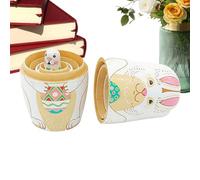Matriochkas rusas de Pascua - Modern Lightweight Bunny de Madera, Educativo Muñecas Decorativas en, Embotamiento para el Hogar | Multiusos al aire libre Utilidad Portátil