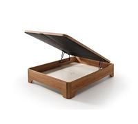 Matris - Canapé Abatible Elevado con Patas Elegance, Arcón Gran Capacidad, Base Transpirable 3D, Apertura Hidráulica, Estructura Reforzada, Varios Tamaños y Colores - con Montaje