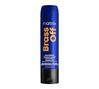 Matrix Acondicionador pigmentado para cabello moreno, neutraliza tonos naranja y cobre, con ceramidas y colorantes, Acondicionador pigmentado Brass Off 1 x 300 ml