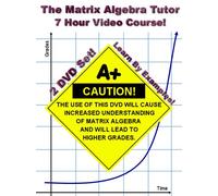 Matrix Algebra Tutor: 7 Hour Course [Reino Unido] [DVD]