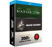 Coffret 3 films : Matrix + Blade Runner + 2001 : l'odyssée de l'espace [Blu-ray]