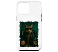 Matrix Cat - píldora roja, píldora azul Carcasa para iPhone 12 Pro Max