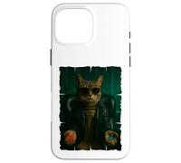 Matrix Cat - píldora roja, píldora azul Carcasa para iPhone 16 Pro Max