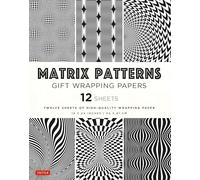 Matrix Patterns Gift Wrapping Papers - 12 sheets: 18 x 24 inch (45 x 61 cm) Wrapping Paper