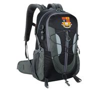 MATRIXX Mochila de senderismo impermeable Im-perial College London, Mochila impermeable para viaje diario, Mochila de senderismo ligera gran capacidad(Black)