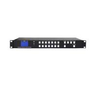 Matriz 4K, sincronización de y video 4x4, conmutación a través de controlador IP, conmutador 4x2 2x2 con RJ45, puerto de aplicación remota for,Cambió suavemente
