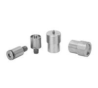 Matriz de Botón de Presión, Matriz de Botón a Presión Acero Inoxidable para Botones de 12 Mm 15 Mm, 21,5 Mm, 21,5 Mm para Herramienta a Presión