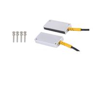 Matriz de Cortina de luz Sensor de Fibra óptica Área de conmutación Rejilla de escaneo Haz pasante Distancia de reflexión difusa 120/500 mm Objeto 2 mm(DT25ML)