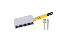 Matriz de Cortina de luz Sensor de Fibra óptica Área de conmutación Rejilla de escaneo Haz pasante Distancia de reflexión difusa 120/500 mm Objeto 2 mm(DF35ML)
