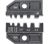 KNIPEX Mordaza intercambiable para punteras huecas aisladas y no aisladas, 97 49 08