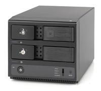 Matriz de disco duro Mobius 2C RAID de 2 bahías USB-C de 32 TB