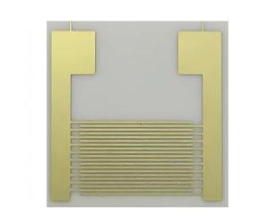 Matriz De Electrodos Interdigitados De Cerámica De Alúmina 0,38 for Sensores De Humedad - Condensador IDE De Alta Precisión(10x10mm 10PCS)