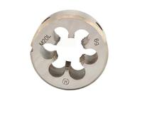 Matriz de rosca circular, 1 Uds. Troquel redondo de roscado a mano izquierda diente fino M6 M8 M10 M12 M14 M16 M18(Left Hand M12x1.25)