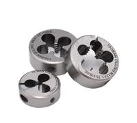 Matriz de rosca circular, Rosca métrica redonda, tamaño del grifo M1-M22 HSSE, herramienta de troqueles roscado redondo, 1 Uds(M4.5X0.75 1PCS)