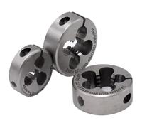 matriz de roscado redonda, Juego de matrices roscado métrico redondo HSSE, paquete 20, M1 a M24 for roscas externas(M1.2x0.25)