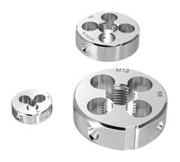 matriz de roscado redonda, Troqueles de hilo izquierdo métricos M2 a M52, troqueles roscado redondos for metal(M25 x 1.5 (Outside 55mm))