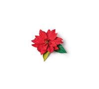 MATRIZ DE TROQUELADO SIZZIX THINLITS JUEGO DE 5PCS 664817 POINSETTIA ELEGANTE