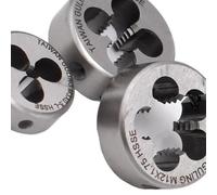 Matriz métrica redonda para roscar, Troquel de roscado redondo HSSE for roscas métricas M1-M24 mano derecha(M7x1)