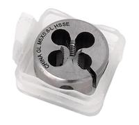 Matriz redonda métrica, Juego de troqueles roscado ajustables for mano izquierda M2-M16, paquete 14(M4x0.7L)