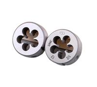 Matriz redonda métrica, Troquel de rosca tubo UN UNC UNF UNEF UNS troqueles redondos herramienta corte a mano derecha acero 1 Uds(1 13l16-16 Un)