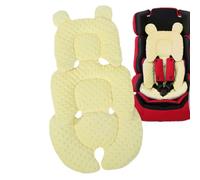 Matro - Cochecito para bebé - Tejido de algodón y malla para una almohadilla suave, transpirable y suave, almohadilla para niños invierno verano ergonómica para viajar, excursión, pasear