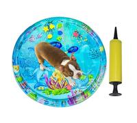 Matro Sensorial Agua De Gato - Loco Sensación Agua De Cato, Mat Ice Rimplicados A Pet Inflable Para Gatos Con Diseño De Alma, Artifacto De Reglior Asresso, Pad Inflable, PVC Para G