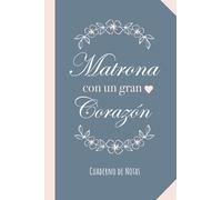 Matrona con un gran Corazón: Cuaderno para regalar a una Matrona (A5, rayado) - Regalo original para su cumpleaños o navidad