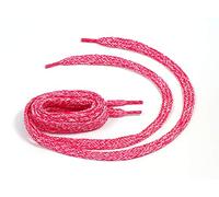 Matsa Cordones Plano Zapatillas Deportivas o para Zapatos. (130Cm) (Contiene 3 Pares), Rosa Vigore, 1,30 m