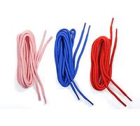 Matsa Pack Cordones Redondos para Zapatillas Deportivas o para Zapatos. (130Cm) (3 Pares), Pack31,32,33, 1,30 m