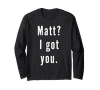 Matt? Te tengo. Manga Larga