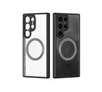 Matte Clear Case for Samsung Galaxy S24 Ultra Magnetic Case, Slim Protective Cover S24 Ultra Magsafe Shockproof Phone Case