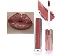 Matte Metallic Lip Gloss Long Lasting Waterproof Diamond Shimmer Liquid Lipstick, Not Stick Cup Diamond Shimmer Liquid Lipstick Makeup for Women (D, one size)