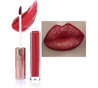 Matte Metallic Lip Gloss Long Lasting Waterproof Strong Pigmented Not Stick Cup Diamond Shimmer Liquid Lipstick Makeup for Women (E)