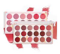 Matte Red Lipstick, Lipstick Palette, 18-color Lip Gloss, Sweat-proof Lipstick, Portable Lip Palette, Matte Lip Cream, Long-lasting Lipstick, Lipstick Set, Red Lipstick Palette for Girls