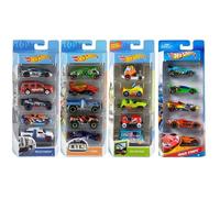 Mattel 1806 Hot Wheels Set 5 Vehículos Escala 1:64 Un Paquete A Elección