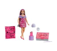 Mattel Barbie Bambola Party Suprise Maquillaje Lila (30cm) Multicolor