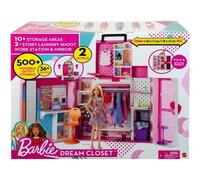 Mattel Barbie Dream Closet Hbv28 - Armario Rosa Moderno Con Más de 35 Accesorios y 5 Conjuntos de Moda