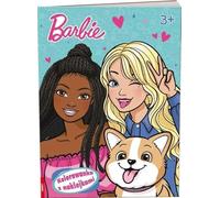 Mattel Barbie Libro para colorear con pegatinas
