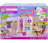MATTEL Barbie Loft, Playset 2 Pisos Con 4 Áreas Juego, Cachorro Y Accesorios
