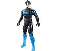 Mattel Batman Missions-Figura de acción 30cm Nightwing, Juguetes niños +4 años, Multicolor (GCK90)