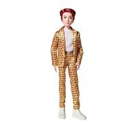 Mattel BTS - Muñeco Jung Kook, figura de colección, miembro banda coreana de K-pop ( GKC87)