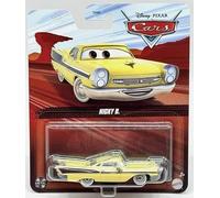 Mattel Cars 3 Vehículo fundido a presión, Nicky B, escala 1:55