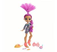 Cave Club Roaralai Fiesta de Pijamas Muñeca con Moda para Dormir y Accesorios de Juguete (Mattel GTH02)