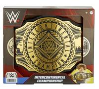 Mattel Cinturón de título de campeonato WWE, ajustable para juegos de rol de niños
