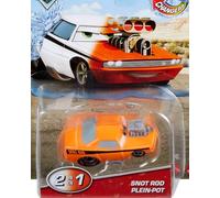 Mattel Coches 2025 1:55, Coche de Personaje de Película, Cambio de Color, Baño, Vástago Fugitivo, ROD