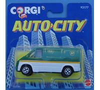 MATTEL CORGI Auto City BP VAN fundido a presión