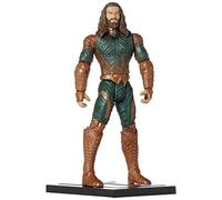 Mattel DC Comics Justice League Aquaman Logo Plates 6 Inch Figura De Acción