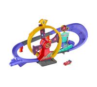 Mattel Disney and Pixar Cars Toy Track Set with Light-Up Lightning McQueen, Race