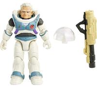 Mattel Disney and Pixar Lightyear Space Ranger Alpha Darby Steel Figura de acción, 14 Puntos de articulación y Accesorios, Escala de 5 Pulgadas